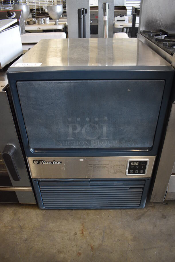 Blue Ice Model BLUI-150A Stainless Steel Commercial Self Contained Ice Machine. 115 Volts, 1 Phase. 25x28x33