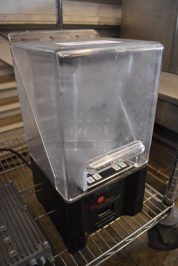 Blendtec Model ICB3 Metal Commercial Countertop Blender w/ Pitcher and Dome Cover. 120 Volts, 1 Phase. 8x8x17. Tested and Working! - Image 2 of 4