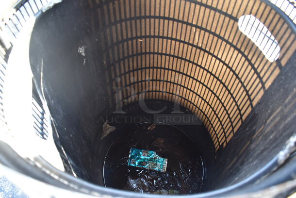 2 Black Trash Can Shells. 2 Times Your Bid! - Image 4 of 5
