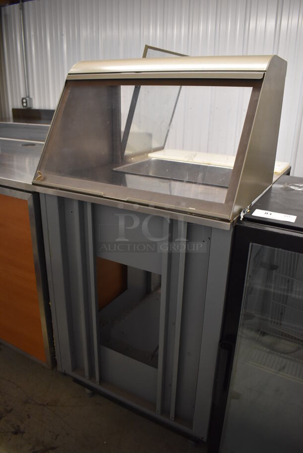 Duke SUB-HF-R25M Stainless Steel Commercial Soup Station Subway Make Line. 120 Volts, 1 Phase. 25x34x54