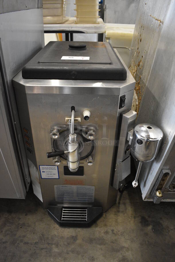 Taylor Model 430-12 Stainless Steel Commercial Countertop Single Flavor Frozen Beverage Machine w/ Mixing Attachment. 115 Volts, 1 Phase. 20x29x28 - Image 1 of 6