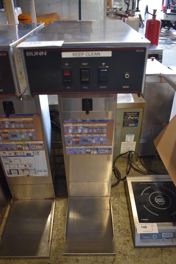 Bunn Model IC3 Stainless Steel Commercial Countertop Iced Tea Machine. 12x20x37.5 - Image 1 of 5
