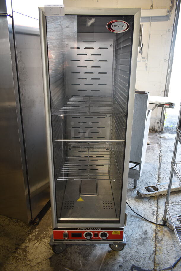 2019 Bevles HPC-6836 Metal Commercial Single Door Reach In Heated Holding Cabinet on Commercial Casters. 120 Volts, 1 Phase. Tested and Working! - Image 1 of 6
