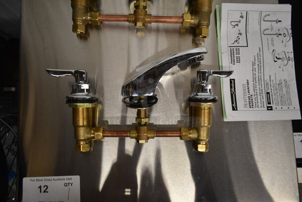 2 LIKE NEW!  American Standard Monterrey Faucets w/ Handles. 2 Times Your Bid! - Image 3 of 6