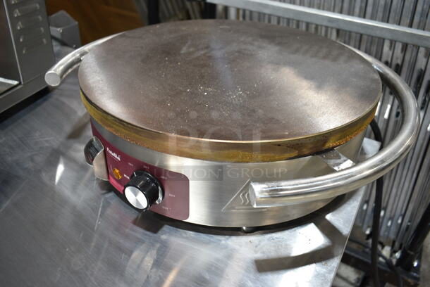 2023 Estella 348CMPT16A Stainless Steel Commercial Countertop Crepe Maker. 120 Volts, 1 Phase. Tested and Working! - Image 2 of 4