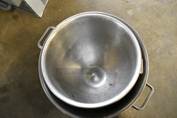 4 Various Stainless Steel Mixing Bowls w/ 1 Mixing Bowl Dolly. Includes Hobart VMLH60 60 Quart Mixing Bowl. 4 Times Your Bid! - Image 7 of 11