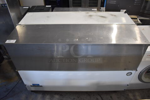 Beverage Air SM58N Stainless Steel Commercial Milk Cooler on Commercial Casters. 115 Volts, 1 Phase. 58x31x40. Tested and Working!