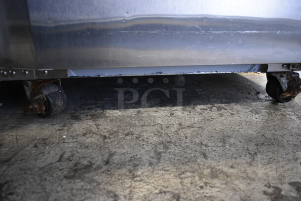 2018 Hoshizaki CF1S-FS Stainless Steel Commercial Single Door Reach In Freezer w/ Racks on Commercial Casters. 115 Volts, 1 Phase. Tested and Powers On But Does Not Get Cold - Image 7 of 7