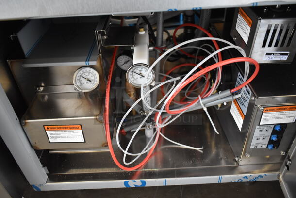 BRAND NEW SCRATCH AND DENT! 2024 Jackson DELTA115 Stainless Steel Commercial Carousel Type Underbar Glass Washer. 115 Volts, 1 Phase.  - Image 4 of 7