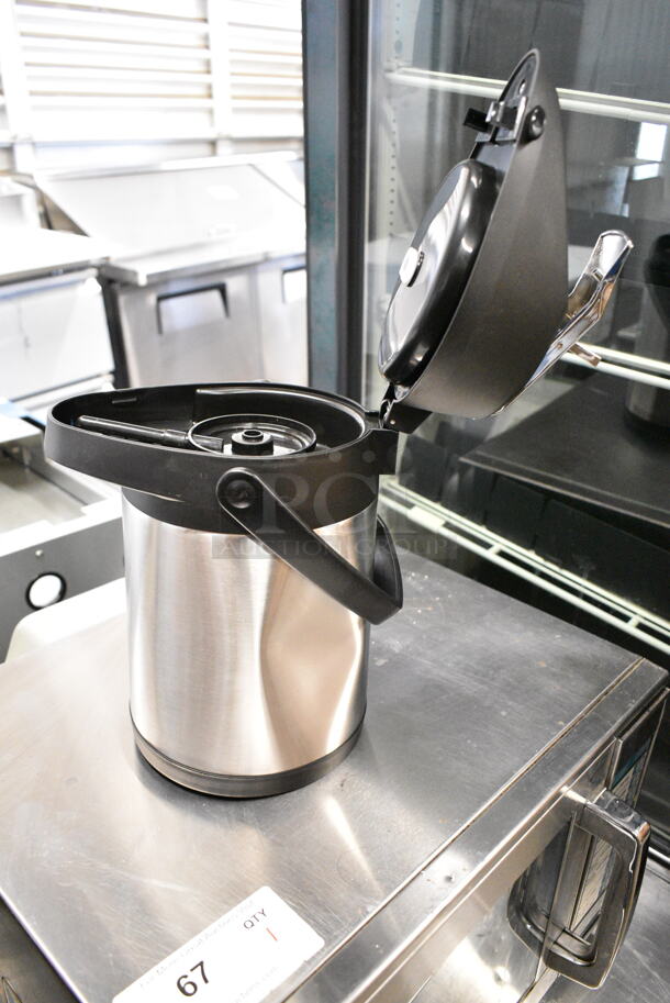 BRAND NEW SCRATCH AND DENT! Acopa Stainless Steel Air Pot.  - Image 4 of 7
