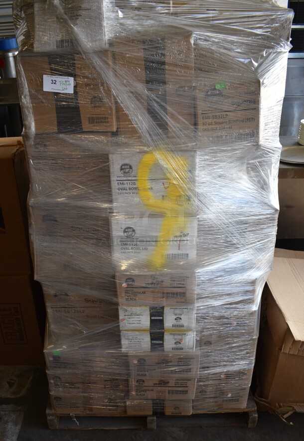 ALL ONE MONEY! PALLET LOT of Various BRAND NEW IN BOX! Plastic Lids! - Image 1 of 6