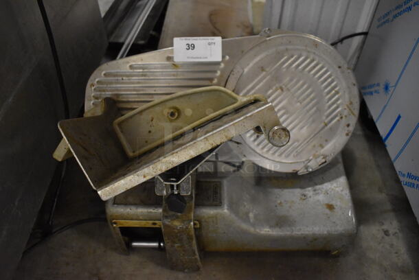 Hobart Metal Commercial Countertop Meat Slicer. 115 Volts, 1 Phase. 25x20x18. Tested and Working! - Image 1 of 6