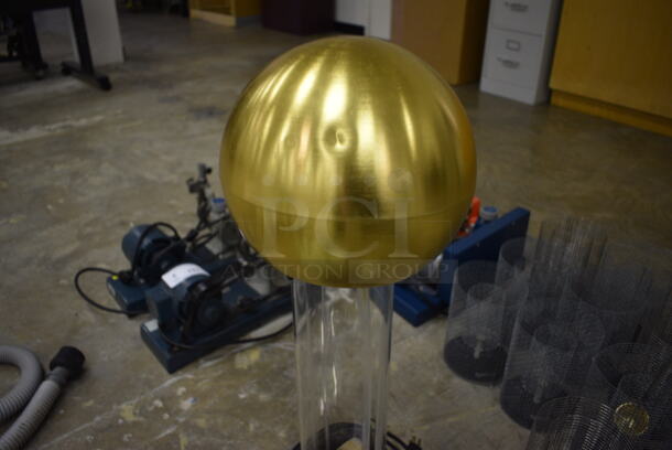 Cenco Physics Van de Graaf Generator CP33891-00 with Discharger Made By Sargent-Welch. (Main Building) - Image 3 of 4