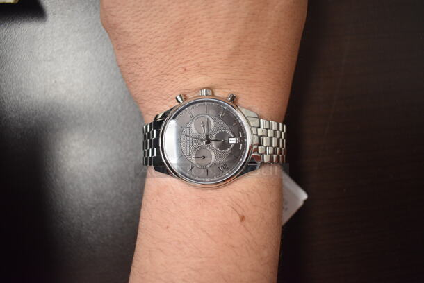 BRAND NEW IN BOX! Frederique Constant Men's Classics Quartz Chronograph FC-292MG5B6B Watch - Image 6 of 7