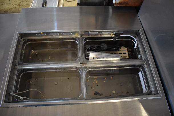 Turbo Air MSTS-28-N-711S Stainless Steel Commercial Prep Table. 115 Volts, 1 Phase. 27.5x30x37. Tested and Working! - Image 6 of 9