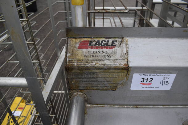 Eagle Stainless Steel Commercial 3 Bay Sink w/ Dual Drain Boards, Faucet and Handles. 90x26x44. Bays 16z19z13. Drain Boards 17x23x1 - Image 2 of 6
