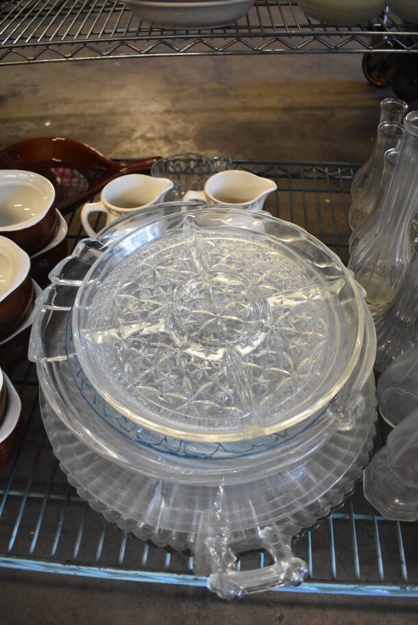 ALL ONE MONEY! Tier Lot of Various Items Including Metal Dishes, Ceramic Bowls and Vases - Image 5 of 9