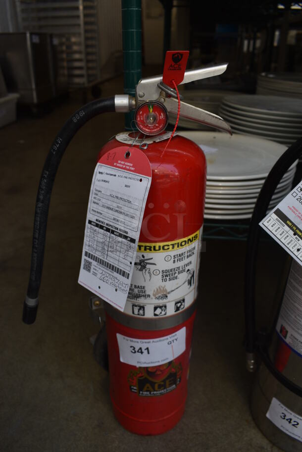 Fire Extinguisher. 6x5x22