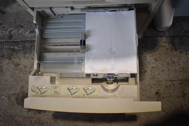 HP LaserJet Floor Style Printer Copier Scanner. 100-127 Volts, 1 Phase. 31x29x48 - Image 7 of 12