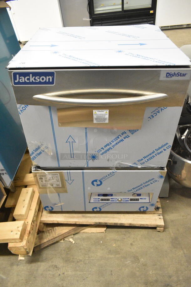 BRAND NEW SCRATCH AND DENT! 2024 Jackson DISHSTAR HT Stainless Steel Commercial Undercounter Dishwasher. 208/230 Volts, 1 Phase.  - Image 2 of 9