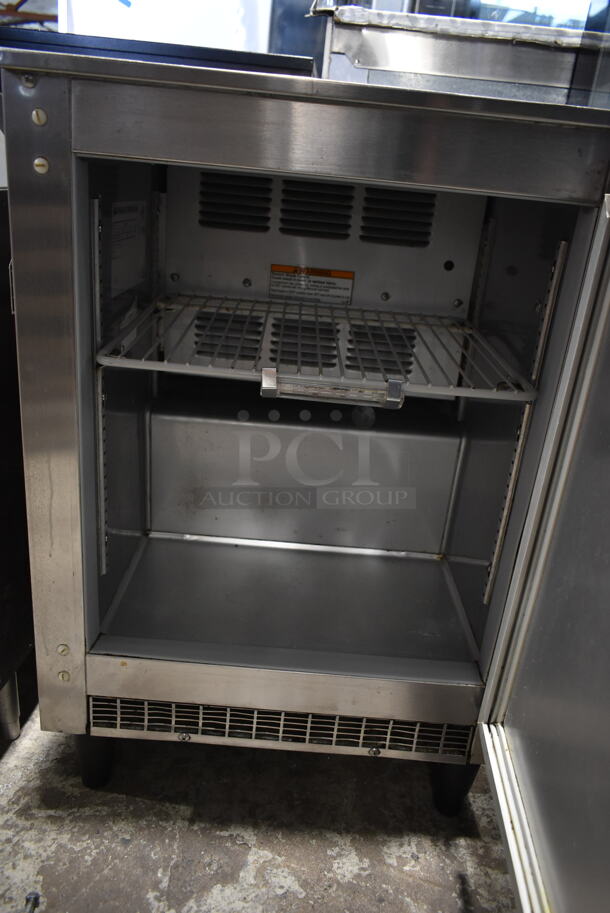 Beverage Air UCR20V Stainless Steel Commercial Single Door Undercounter Cooler. 115 Volts, 1 Phase. Tested and Working! - Image 4 of 5