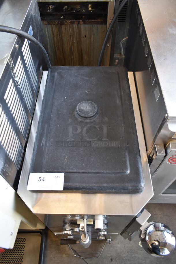 Taylor 430-12 Stainless Steel Commercial Countertop Air Cooled Single Flavor Frozen Beverage Machine w/ Drink Mixer Attachment. 115 Volts, 1 Phase.  - Image 3 of 7