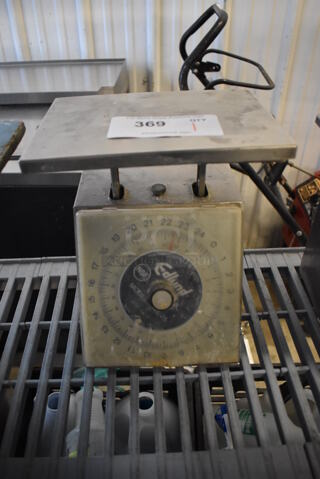 Edlund Metal Countertop Food Portioning Scale. 9x8x9