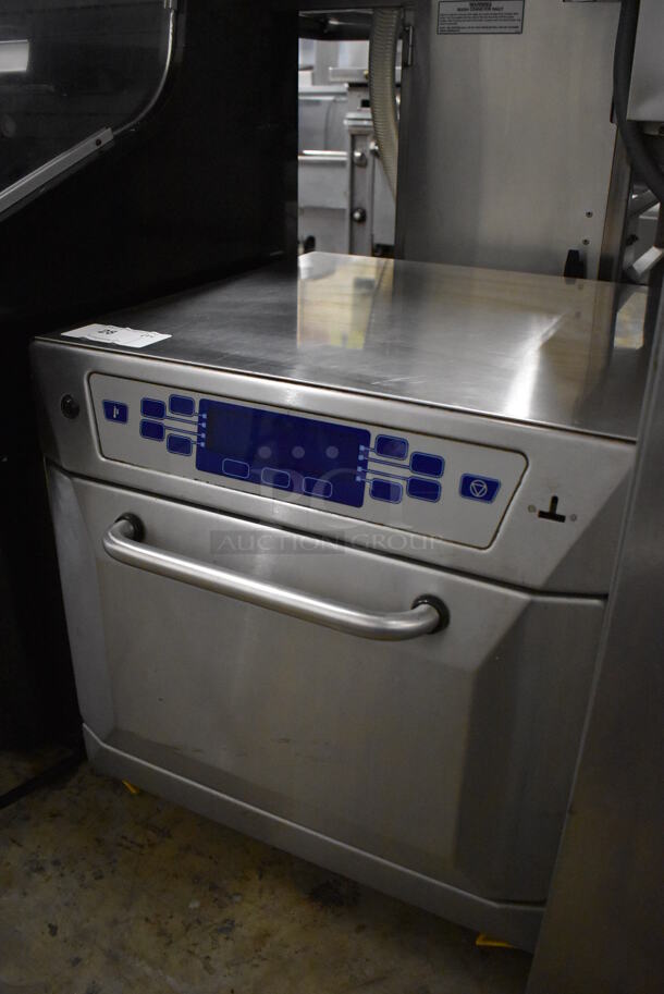 2010 Merrychef 402S Series V4 Stainless Steel Commercial Countertop Electric Powered Rapid Cook Oven. 208/240 Volts, 1 Phase. 23x27.5x23 - Image 4 of 9
