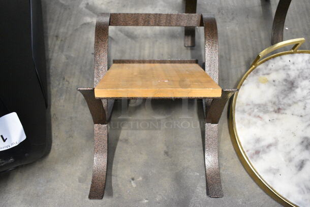 3 Various Items Including Round Tray and 2 Stands. 3 Times Your Bid! - Image 2 of 5
