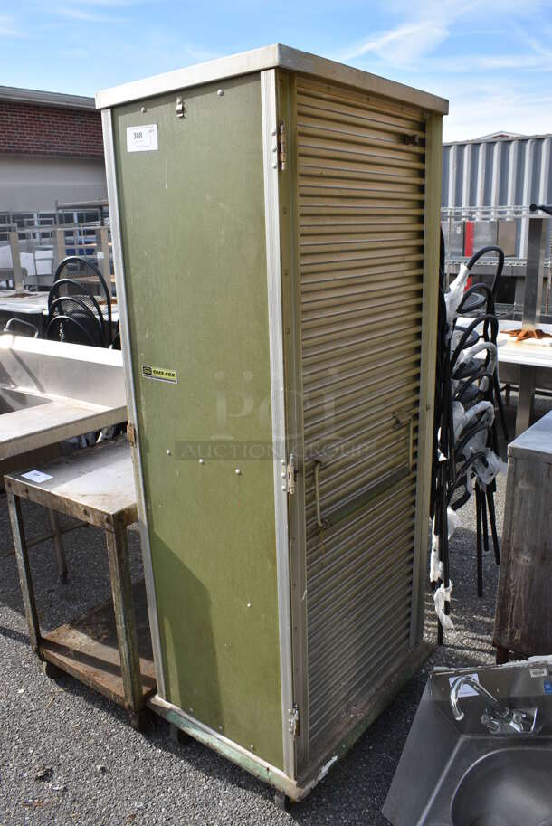 Cres-Cor 100-1841 Metal Commercial Enclosed Pan Transport Rack on Commercial Casters. 21x28x70 - Image 2 of 5