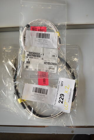 2 BRAND NEW SCRATCH AND DENT! Items; HPSK2345100 Cleveland SK2345100 Temp Sensor; Rtd (Tr), HPSK509331 Cleveland SK50933-1 Temp Sensor; Rtd (T1). 2 Times Your Bid!