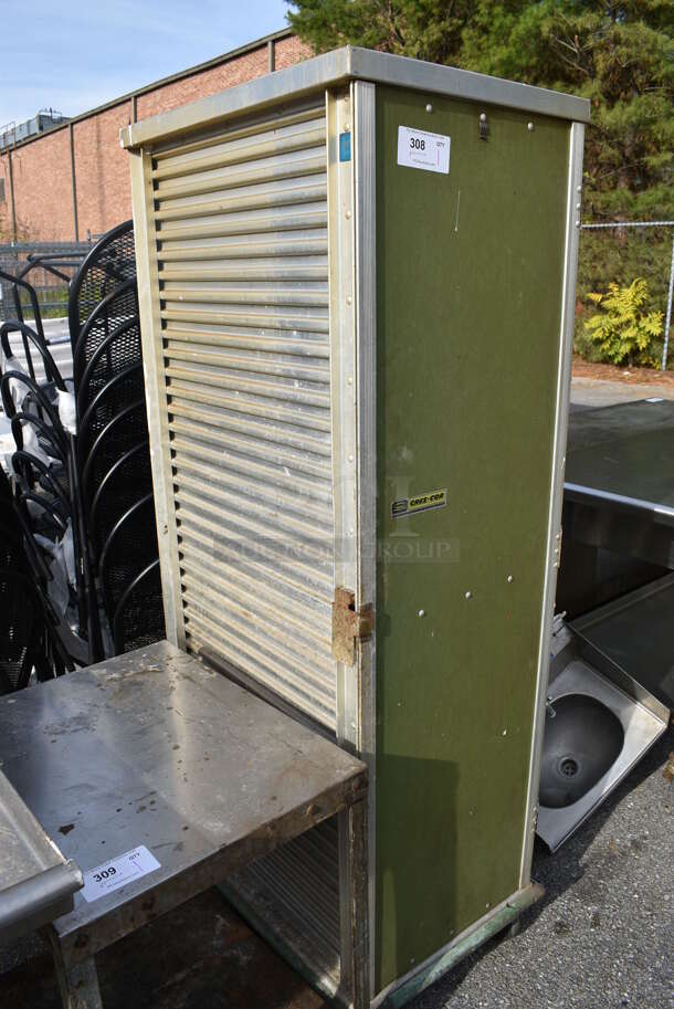 Cres-Cor 100-1841 Metal Commercial Enclosed Pan Transport Rack on Commercial Casters. 21x28x70 - Image 3 of 5