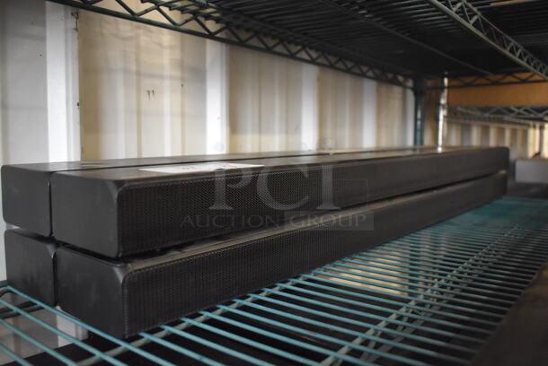 4 Samsung HW-T60MV Sound Bars. 39x3.5x2.5. 4 Times Your Bid! - Image 1 of 4