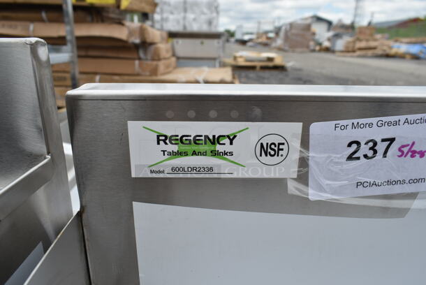 BRAND NEW SCRATCH AND DENT! Regency 600LDR2336 36" Five-Tiered Stainless Steel Liquor Display Rack - 23" Deep - Image 5 of 5