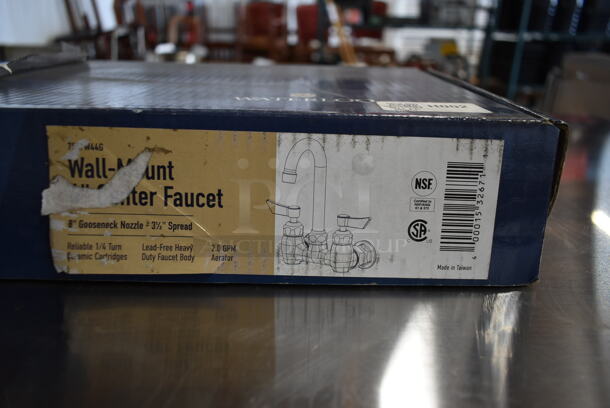 BRAND NEW SCRATCH AND DENT! Waterloo 750FW44G Wall Mount 4" Center Faucet. Stock Picture Used as Gallery. - Image 6 of 6