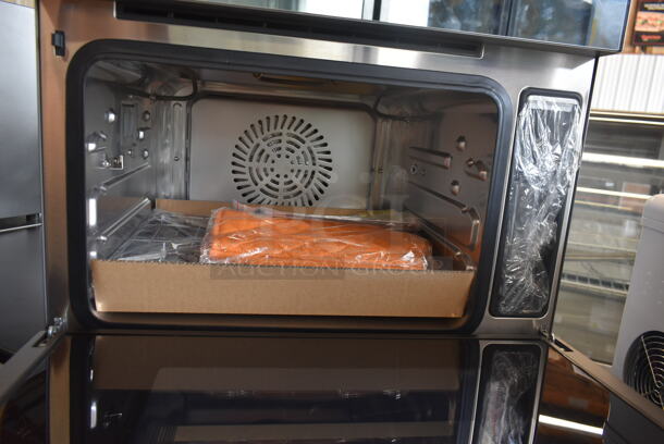 BRAND NEW SCRATCH AND DENT! Whynter TSO-488GB Grande 40 Quart Capacity Counter-Top Multi-Function Intelligent Convection Steam Oven Air Fryer. 120 Volts, 1 Phase. Tested and Working! - Image 4 of 7