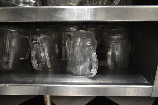 ALL ONE MONEY! Lot of Items on 2 Under Shelves Including Poly Pitchers. (ice room) - Image 4 of 5