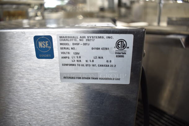 Marshall Air Systems DH5F-33TJ Stainless Steel Commercial Countertop Dedicated Holding Cabinet. 120 Volts, 1 Phase. Tested and Working! - Image 4 of 7