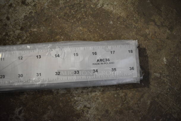 24 BRAND NEW! Alvin ARC36 Stainless Steel  36" Center Finding Rule. 37x2. 24 Times Your Bid! - Image 4 of 4