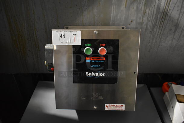 BRAND NEW! Salvajor ARSS-2 Stainless Steel Commercial Control Box For Garbage Disposal.