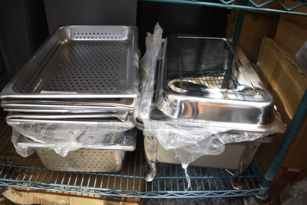 19 Various BRAND NEW! Stainless Steel Items Including Drop In Bins. 19 Times Your Bid! - Image 1 of 9