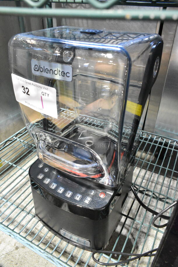 BRAND NEW SCRATCH AND DENT! 2024 Blendtec CQB1 Stealth 885 3.8 hp Blender with Sound Enclosure. No Pitcher. 120 Volts, 1 Phase. Tested and Working! - Image 3 of 7
