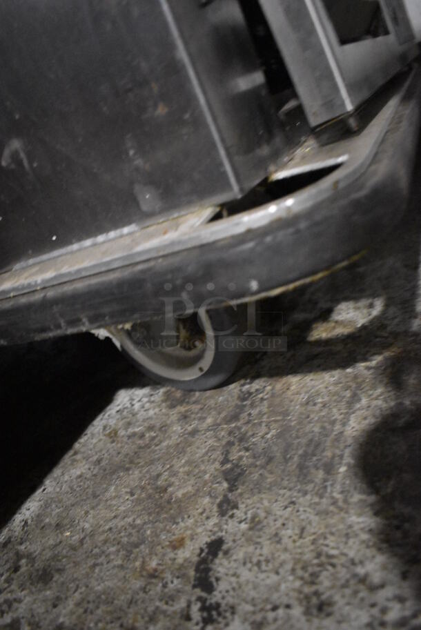 Traulsen Stainless Steel Commercial Single Door Reach In Portable Catering Cooler on Commercial Casters. 208 Volts. 31x36x78.5 - Image 6 of 6