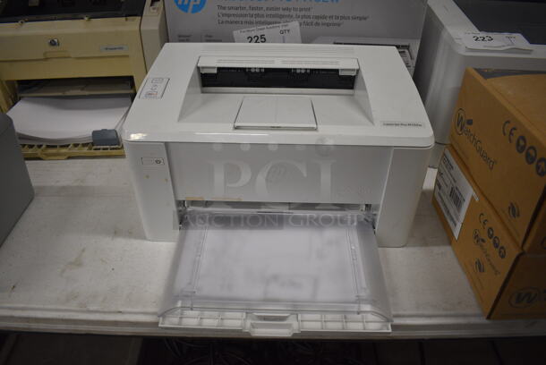 IN ORIGINAL BOX! HP LaserJet Pro M102w Countertop Printer w/ 2 BRAND NEW BOXES of HP Laserjet 17A Ink. 13.5x16x8 - Image 2 of 7