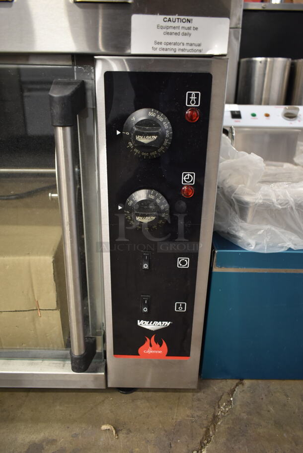 BRAND NEW SCRATCH AND DENT! Vollrath CGA 8008 40704 Stainless Steel Commercial Countertop Electric Powered 8 Bird Rotisserie Oven. 220 Volts, 1 Phase. - Image 3 of 7