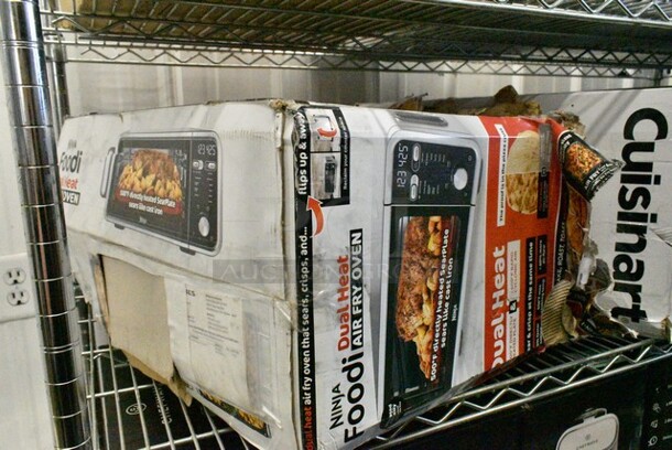 7 Various Items Including Pyle PDMIUSB50 Computer Desktop Microphone, Tetra Whisper IQ Fish Tank Filter, Eris 3.5BT Active Media Reference Monitor, Trio Tripod, 2 Cuisinart ICE-45FR Ice Maker, Ninja Foodi Dual Heat Air Fry Oven. 7 Times Your Bid! - Image 10 of 12