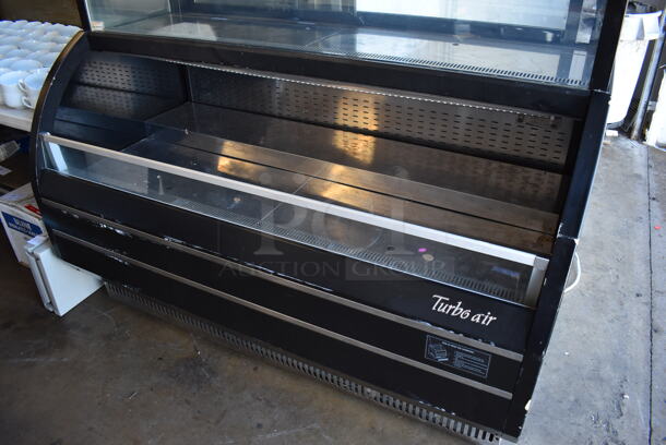 Turbo Air Metal Commercial Floor Style Open Grab N Go Merchandiser w/ Top Display Case. 63x33.5x57. Tested and Working! - Image 4 of 8