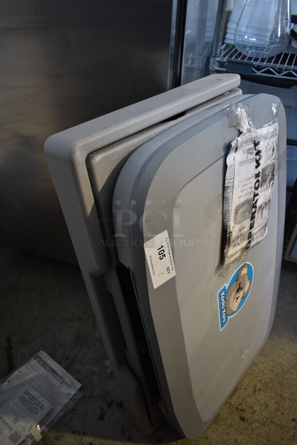 2 Gray Poly Wall Mount Diaper Changing Stations; Lavex and Koala Kare. 2 Times Your Bid! - Image 2 of 4