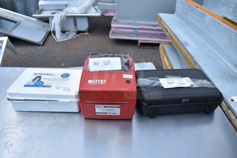 3 Items; Norovirus Kit, DayMark Label Printer and Atkins Gauge. 3 Times Your Bid!