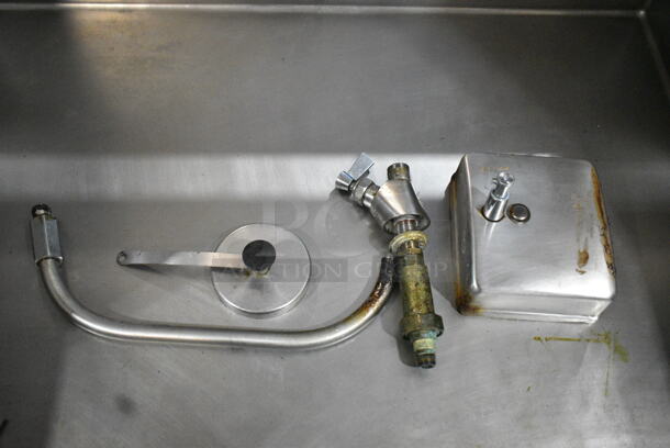 Cleveland Stainless Steel Commercial Floor Style Braising Pan.  - Image 6 of 8